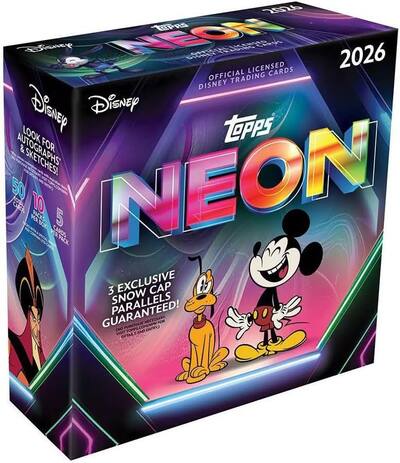 2026 Topps Disney Neon Mega Box (10 Packs, 50 Cards Total) - Best Buy 2026 Topps Disney Neon Mega Box (10 Packs, 50 Cards Total) - Best Buy