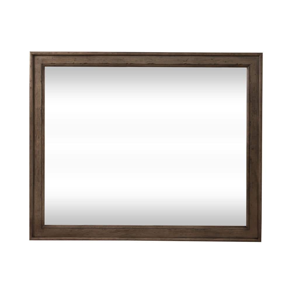 Liberty Furniture Industries - Landscape Mirror Traditional in Dusty Taupe - Multi price history on PriceWatchPro
