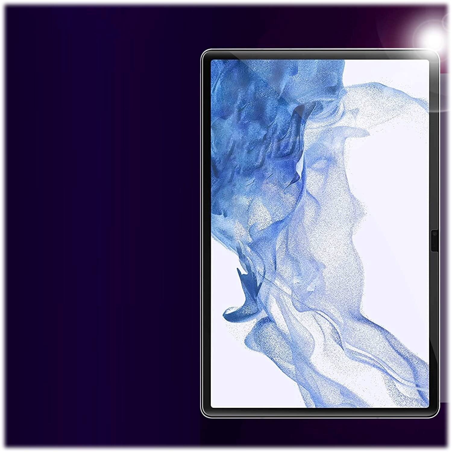 Alt View 11. SaharaCase - ZeroDamage Ultra Strong Tempered Glass Screen Protector for Samsung Galaxy Tab S8 - Clear.