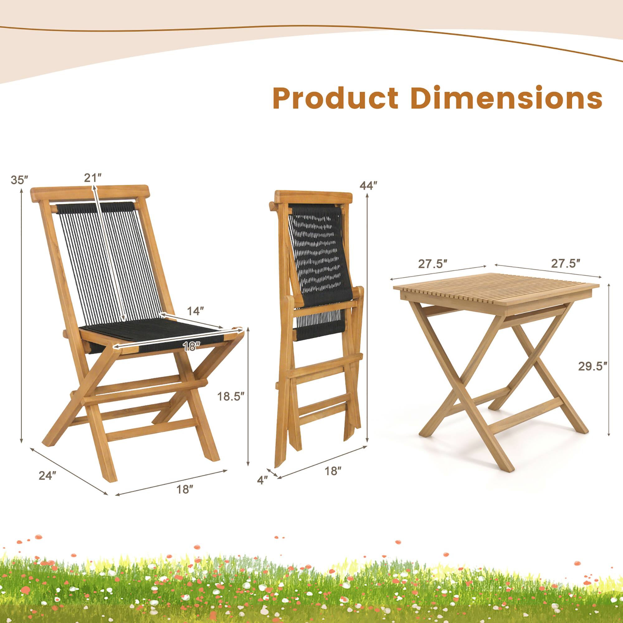 Product Dimensions

- 35" x 21" x 14" x 18" x 18.5" x 24" x 18" x 4"
- 44" x 27.5" x 27.5" x 29.5" x 18"