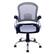 Front. CorLiving - Workspace 5-Pointed Star Leatherette and Mesh Office Chair - Gray/Black.