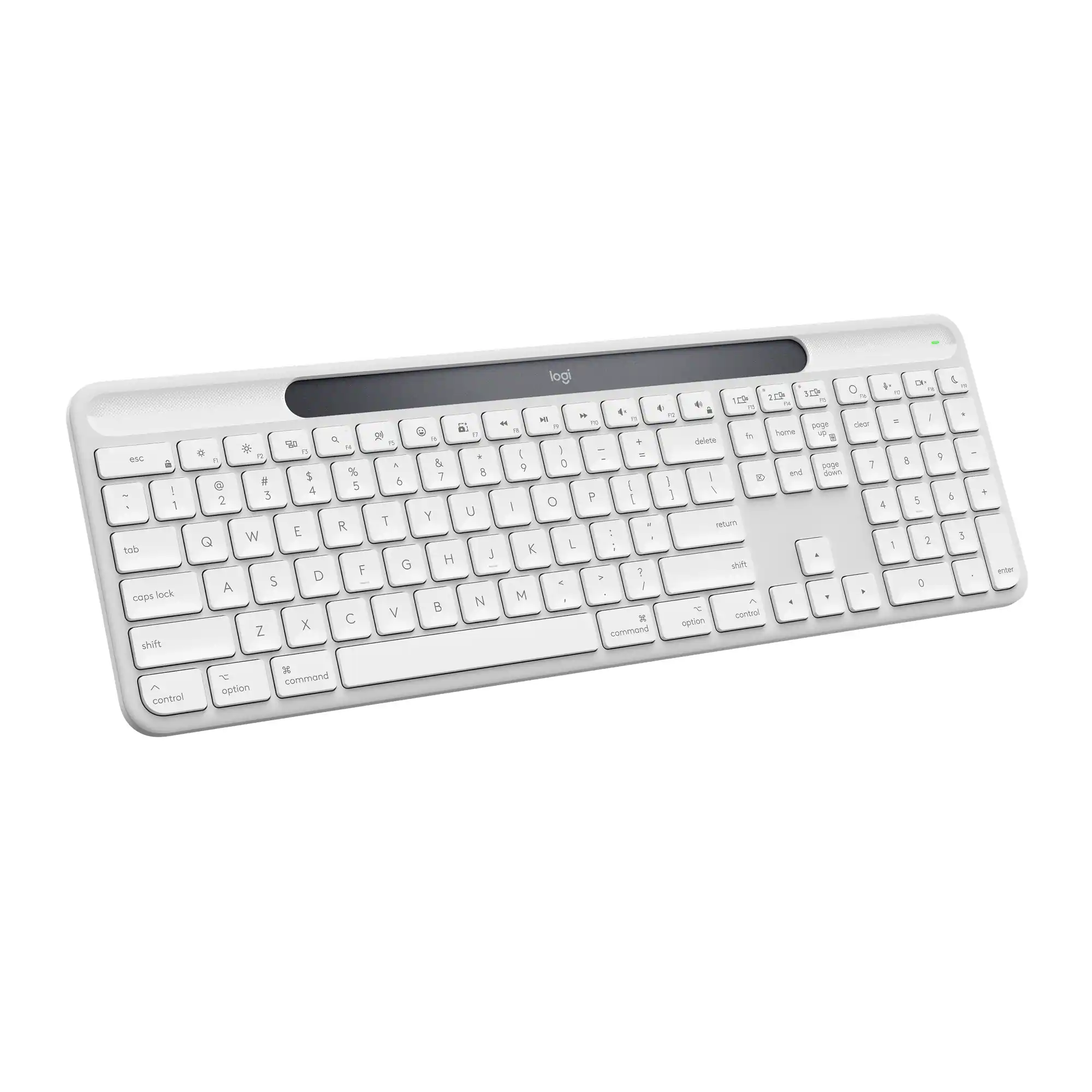 caps lock, tab, shift, control, option, command, delete, enter, 1, 2, 3, 4, 5, 6, 7, 8, 9, 0, Q, W, E, R, T, Y, U, I, O, P, A, S, D, F, G, H, J, K, L, Z, X, C, V, B, N, M