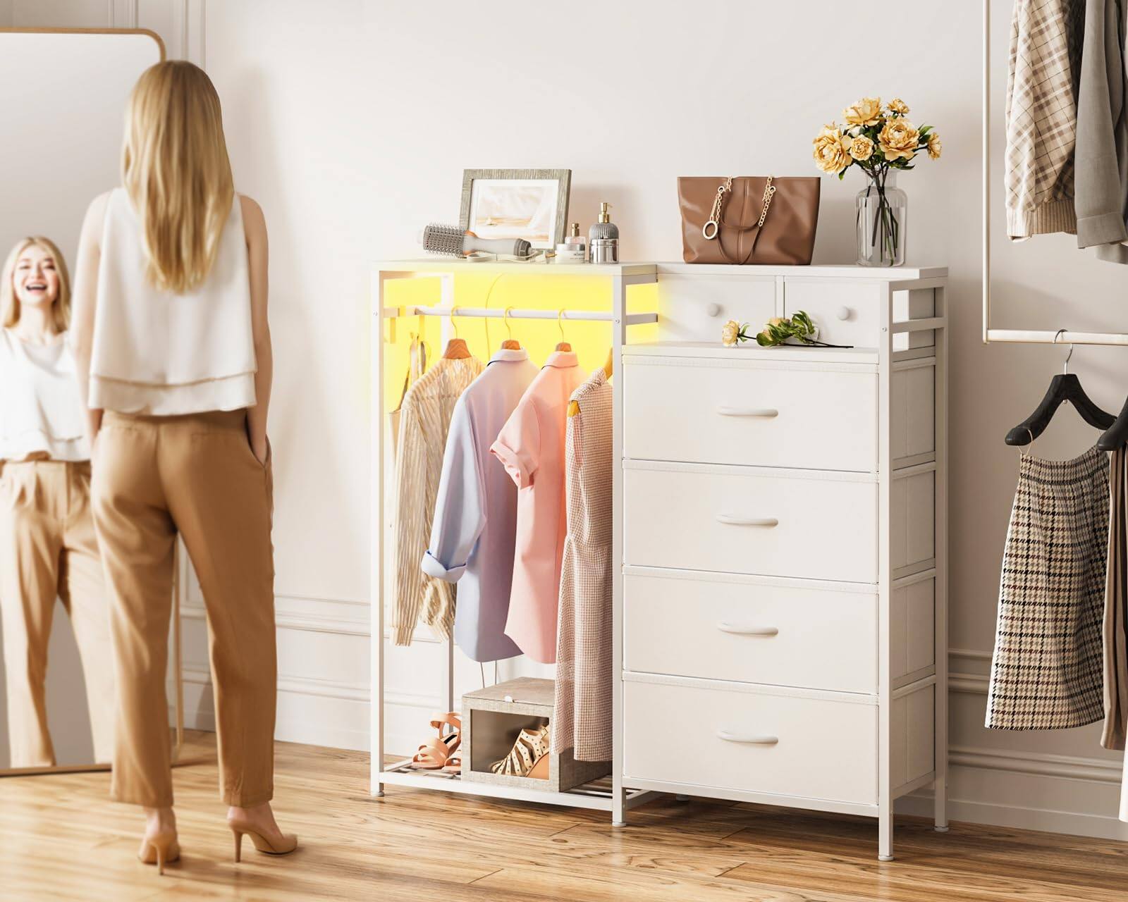 Alt View 5. Fabibe - Grill Cover For Blackstone 22"and 28"single Shelf Griddle Accessories Outdoor Waterproof And Windproof 44x22x25inch B... - 52L x 26D x 43H inch.