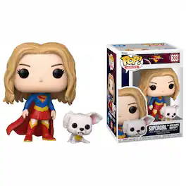 Funko - Supergirl with Puppy Krypto #633
