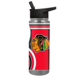 Great American Products - Chicago Blackhawks 24oz. Cool Vibes Jr. Thirst Hydration Water Bottle - Multicolor