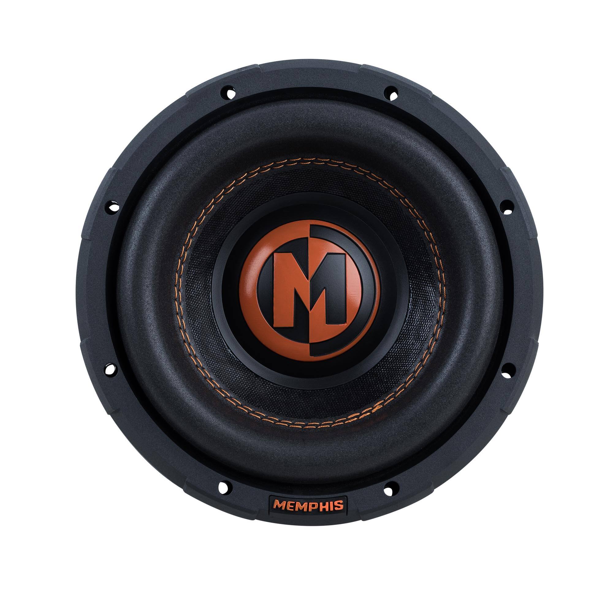Alt View 10. Memphis Car Audio - Memphis Audio MOJO Pro MJP844 8" 1500w Competition Car Subwoofer DVC 4 ohm Subwoofer - Black/Gray.