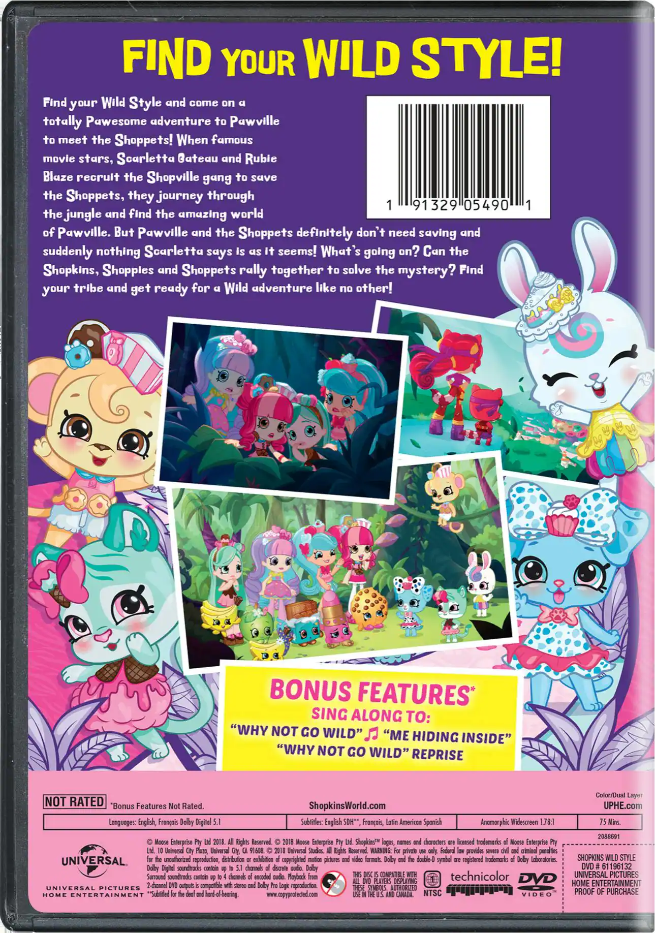 Angle. Shopkins: Wild [DVD].