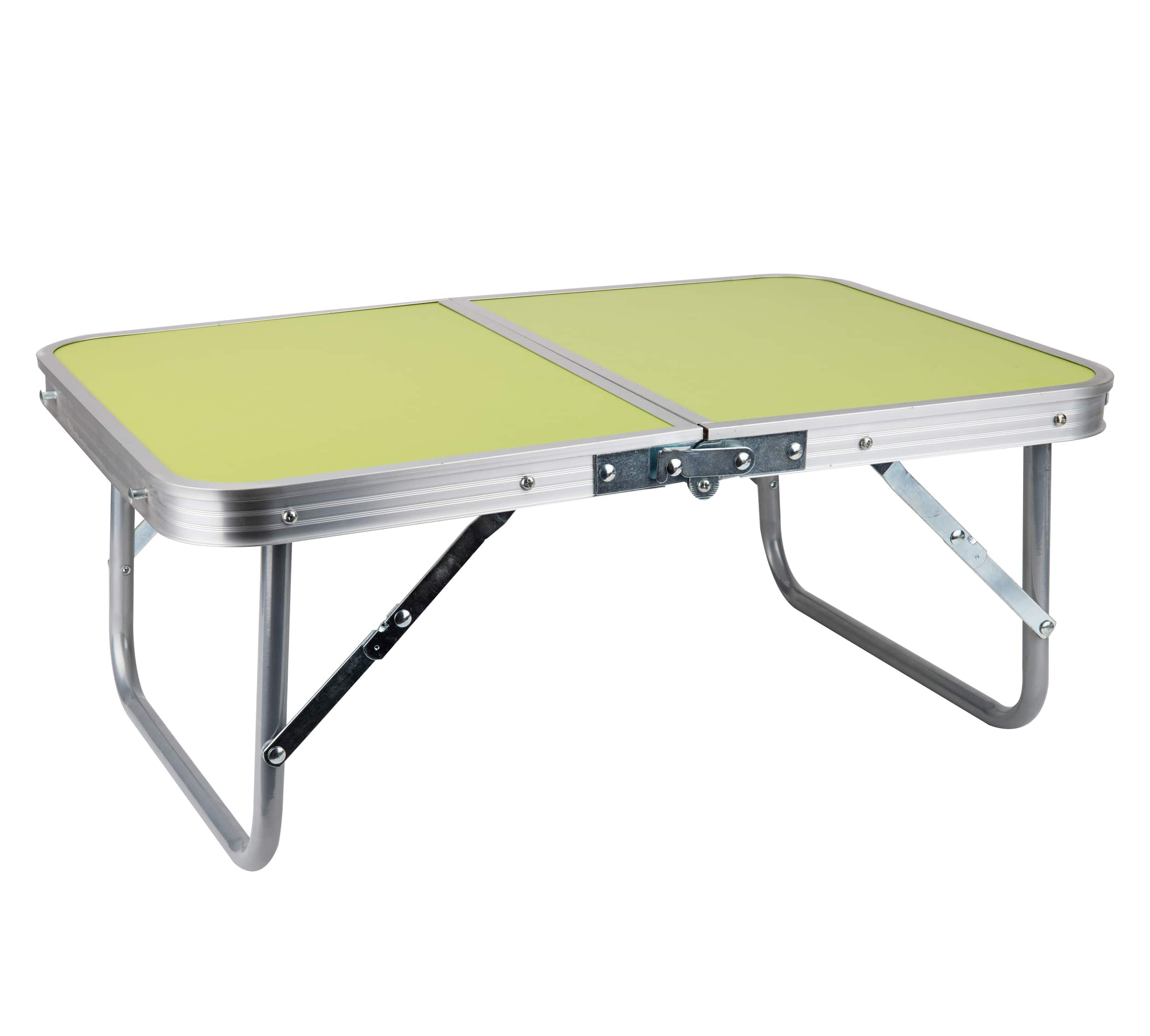 Front Zoom. Mind Reader - Woodland Collectiono Portable Laptop Desk Collapsible Folding Table and Legs - Green.