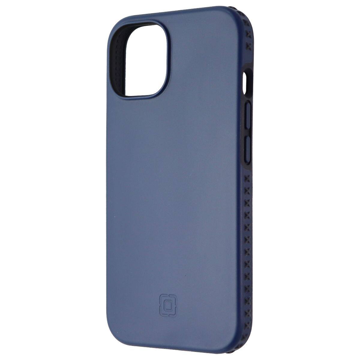 Incipio - Grip Case for MagSafe for Apple iPhone 14 - Midnight Navy/Inkwell - Blue