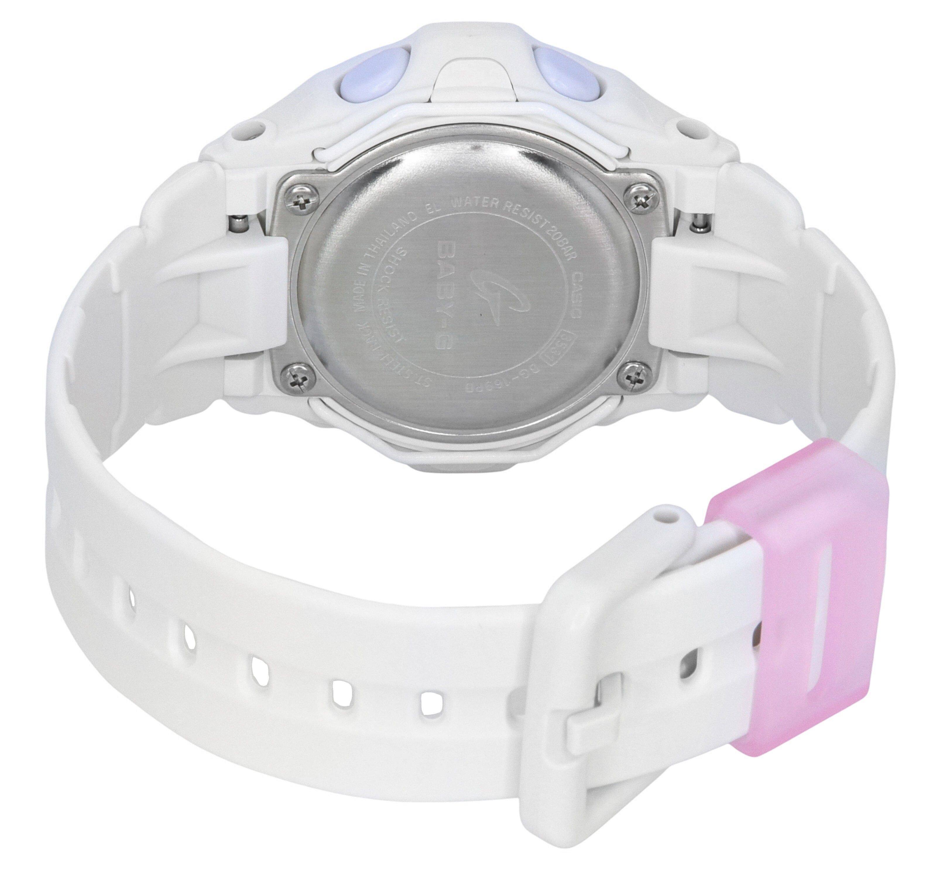 Casio Baby G Basic Digital White Resin Strap Quartz BG 169PB 7
