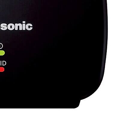 Alt View 3. Panasonic - Panasonic Cordless Phone Range Extender for DECT 6.0 Plus Cordless Phone Systems, Black (KX-TGA407B) - Black.