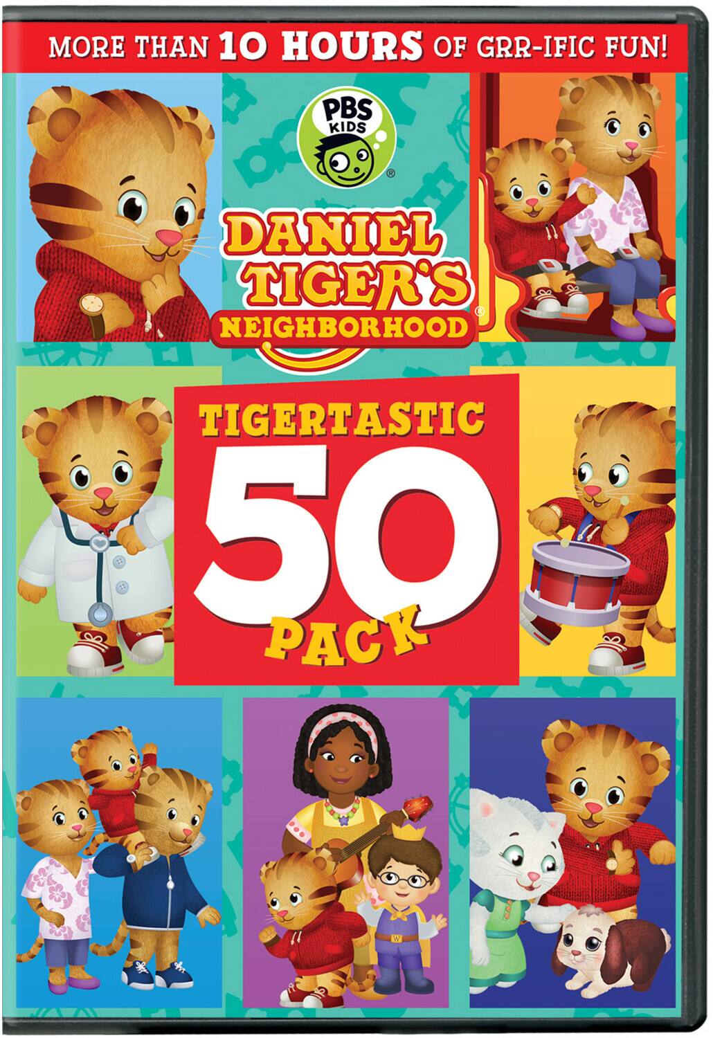 Daniel Tiger's Neighborhood: Tigertastic 50 Pack   - DVD