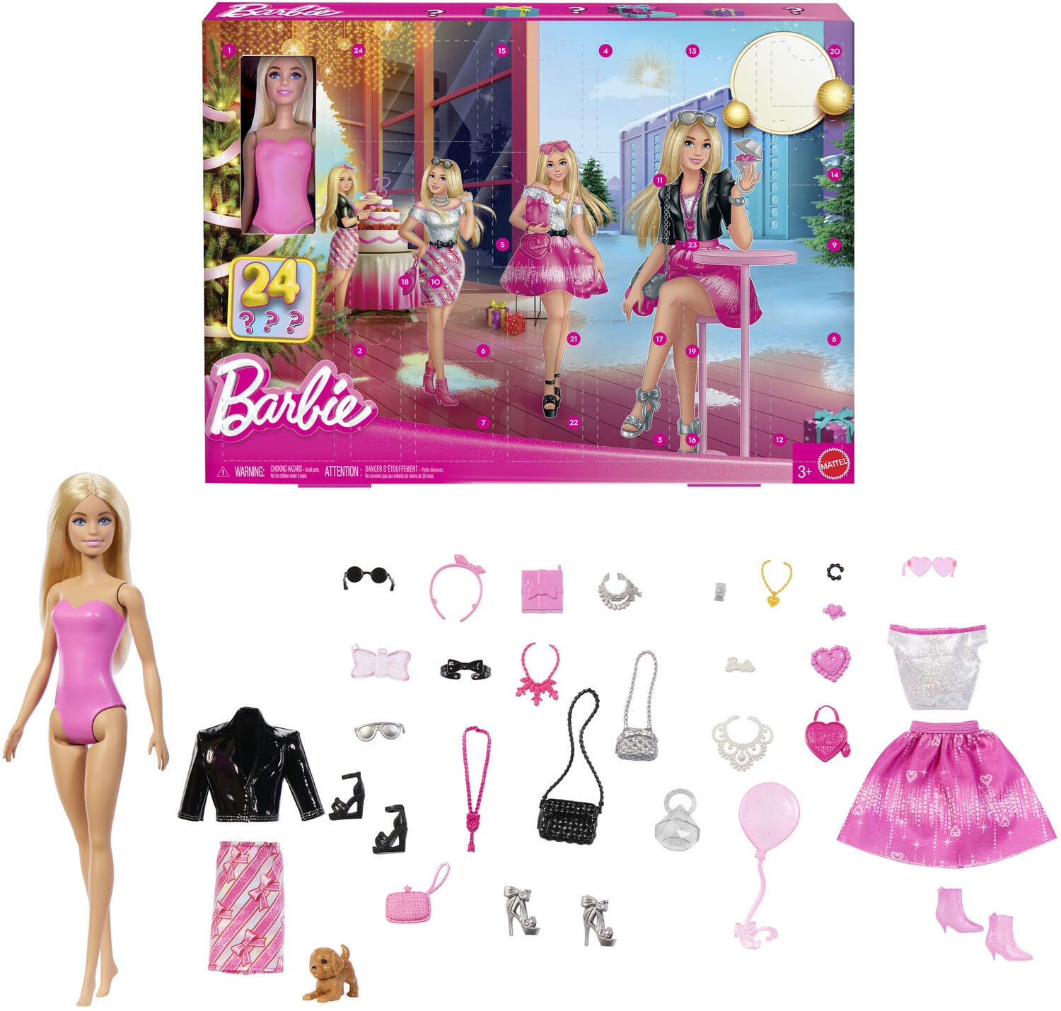 Mattel - Barbie Fab Advent Calendar - COLLECTABLES - Multicolor