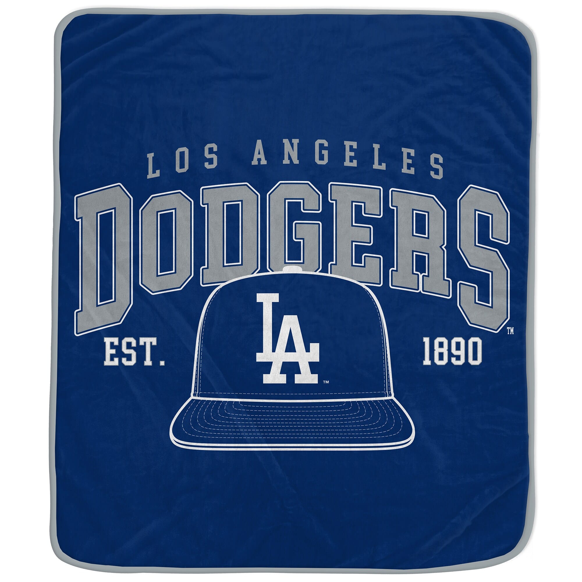 Pegasus - Los Angeles Dodgers Vintage Arch Ultra Soft 50" x 60" Blanket - Multicolor