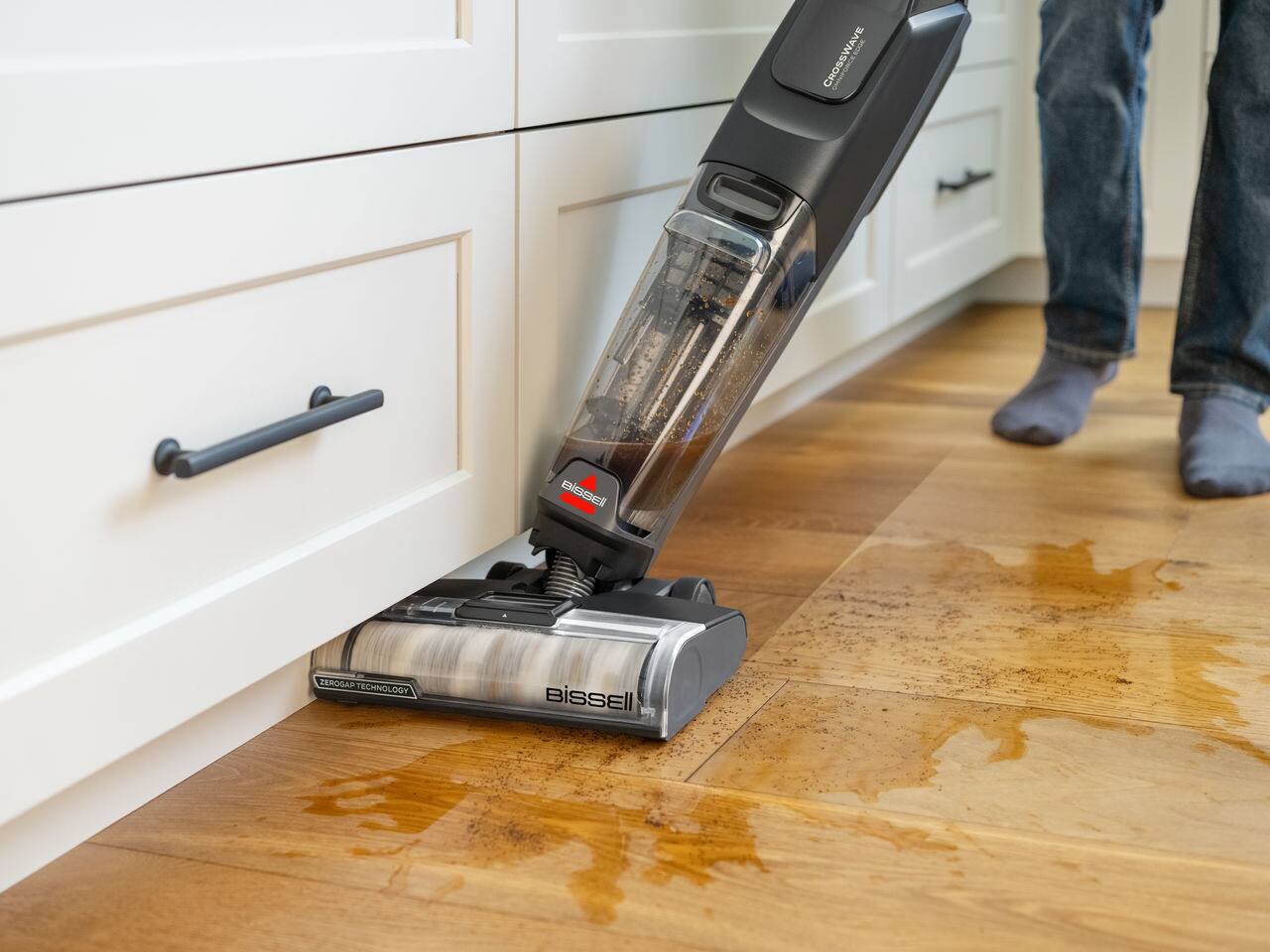 Bissell CrossWave  
Bissell ZeroGap Technology