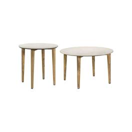 Coaster Co. of America - Aldis 2-piece Coffee and End Table Set - White