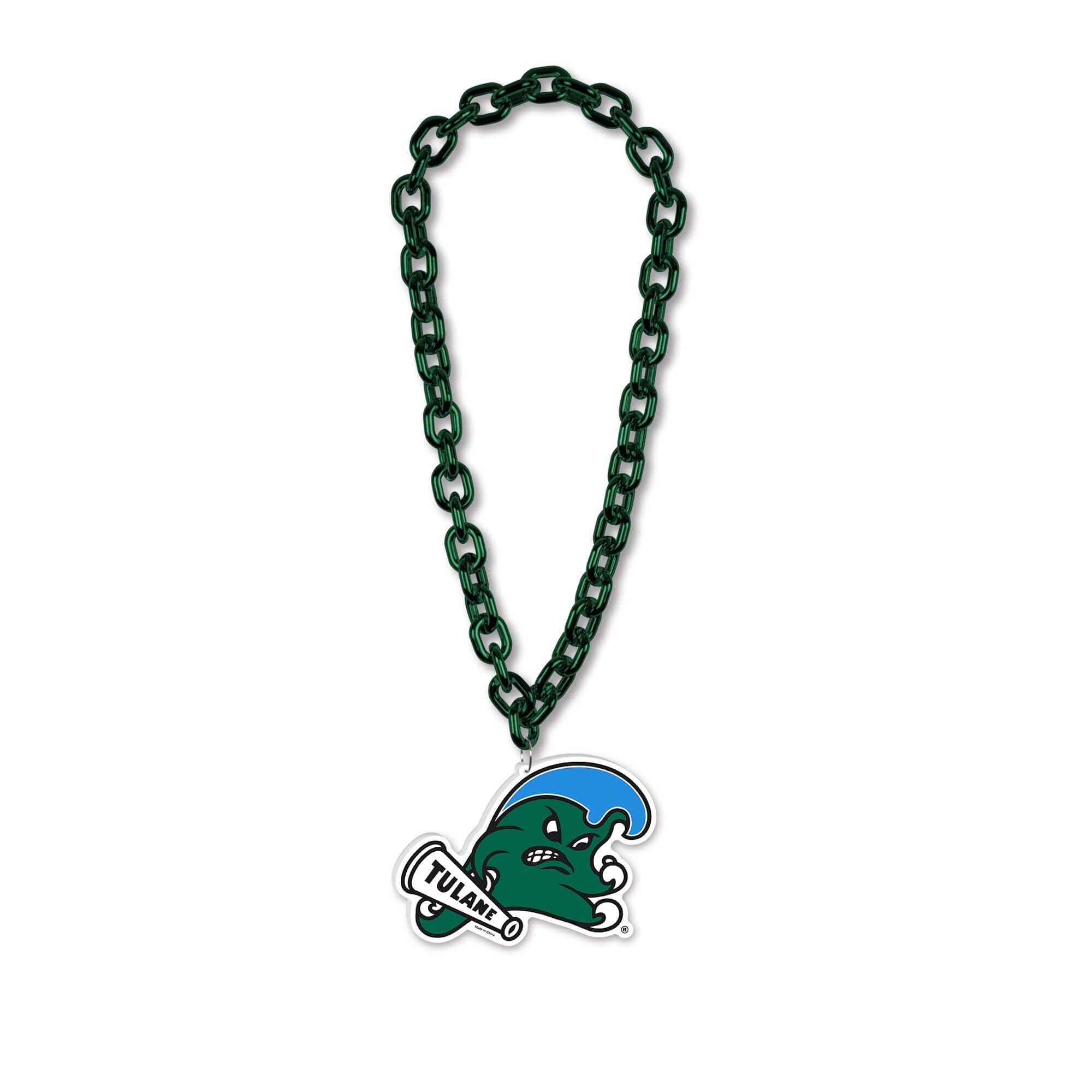 WinCraft - Tulane Green Wave Big Chain Necklace - Multicolor price history on PriceWatchPro
