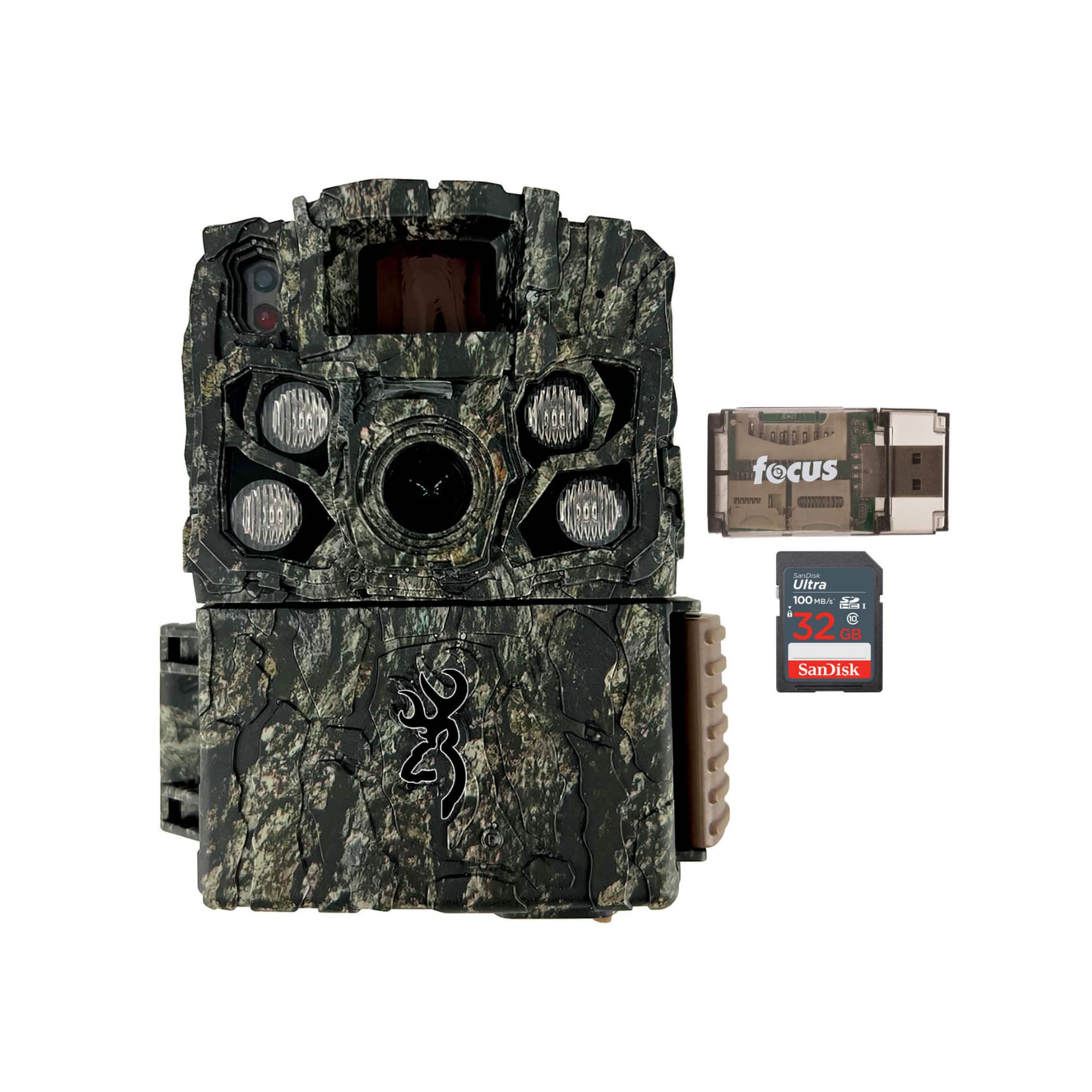 Browning - Trail Camera - Strike Force FHDR 40MP Trail Camera Bundle