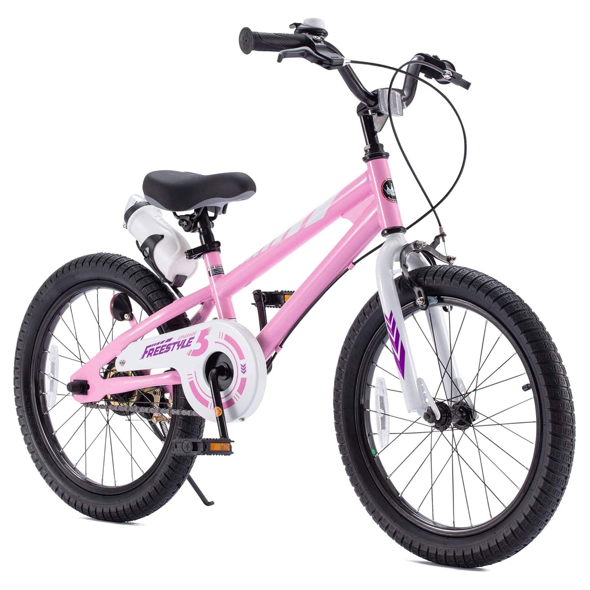 RoyalBaby - Freestyle Outdoor Kid's Sporty Bicycle with Kickstand, 18 Inch - Pink price history on PriceWatchPro