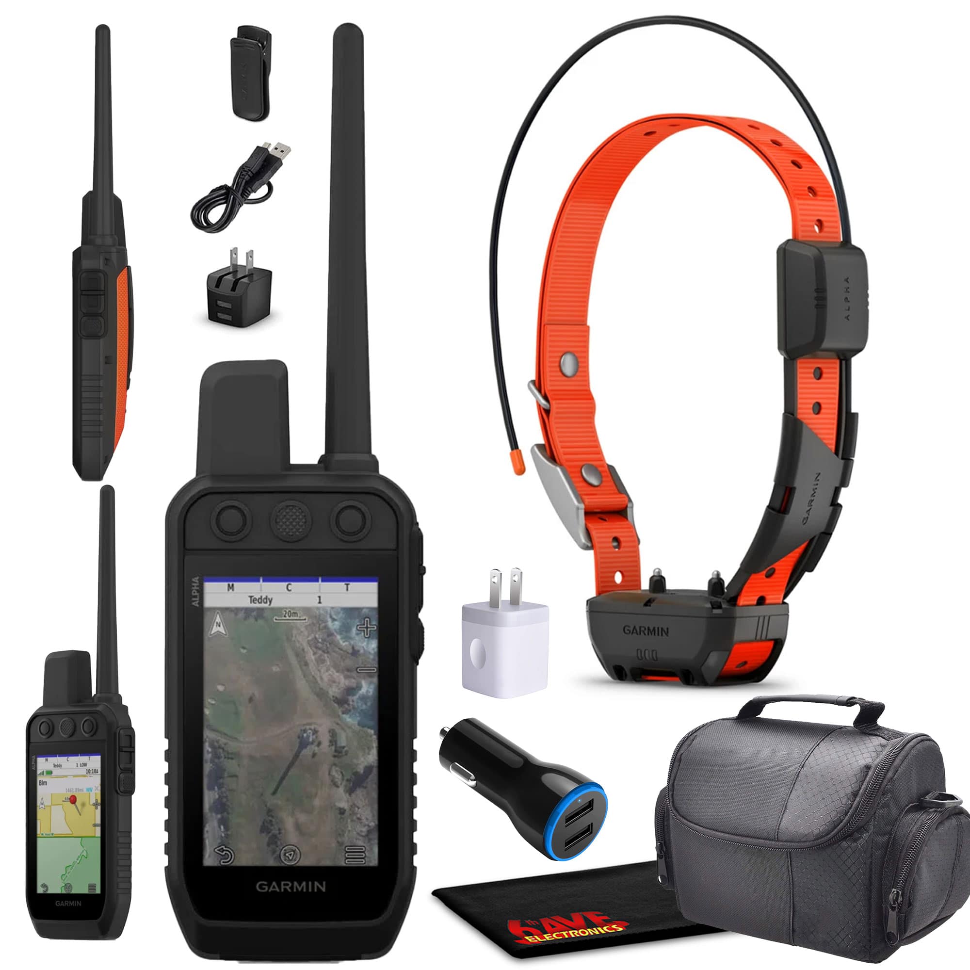 Garmin - Alpha 300 Handheld With Alpha TT25 Advanced Tracking & Training System