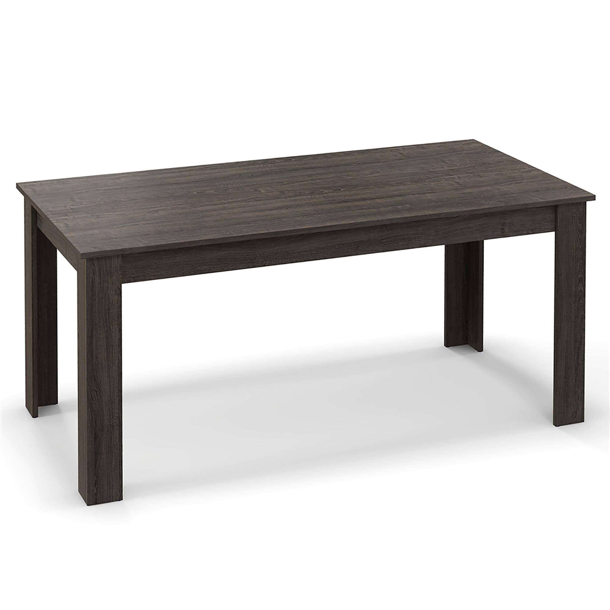 Alt View 9. Gymax - Gymax Dining Table for 4-6 People 63-inch Kitchen Table w/ L-shaped Legs - Gray.