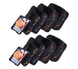 Two Zuca Pro Packing Pouch Sets - 10 Large Utility Pouches and 2 Small Pouches - Black