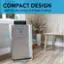 Angle. Whynter - 400 Sq. Ft. Portable Air Conditioner - Silver.