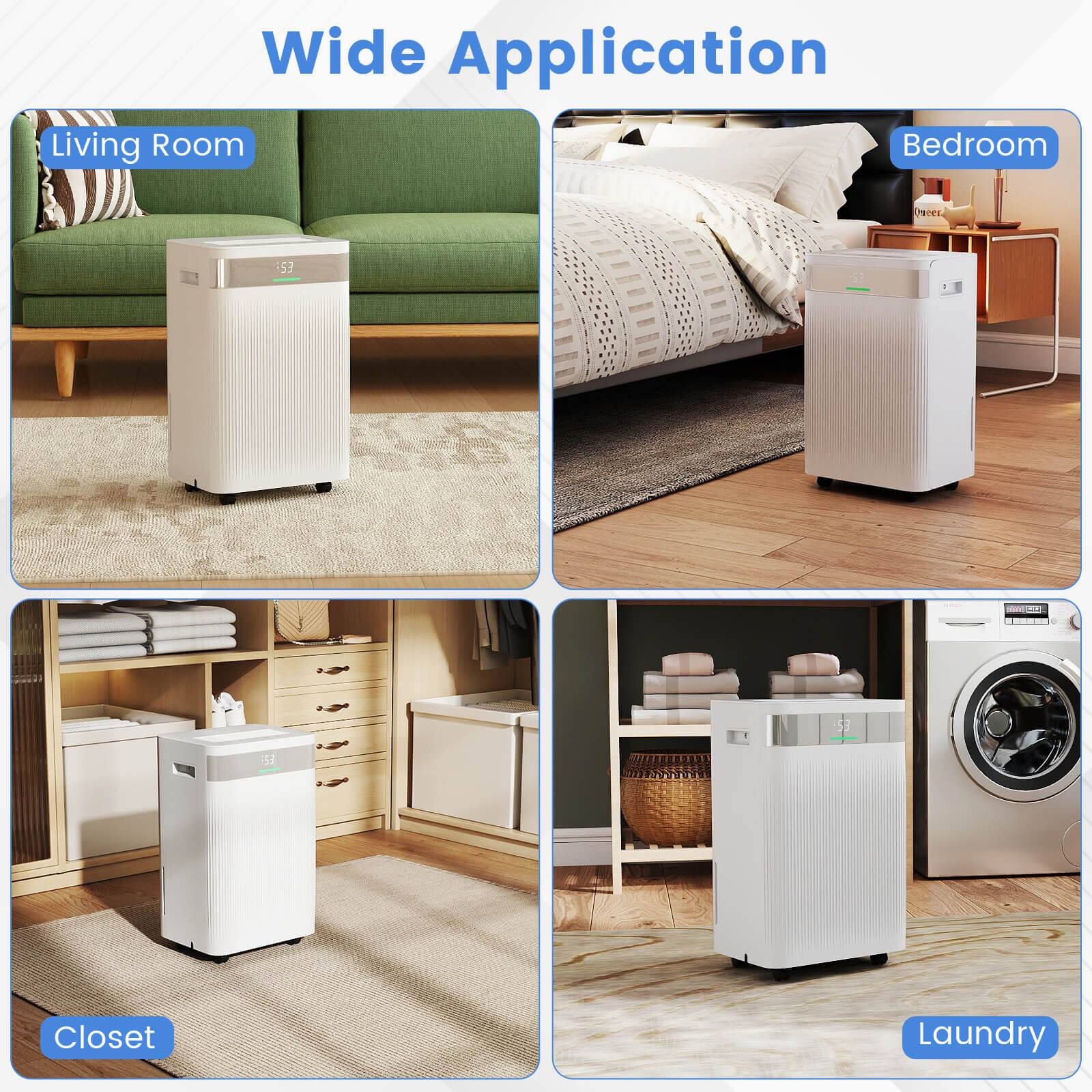 Wide Application

- Living Room
- Bedroom
- Closet
- Laundry