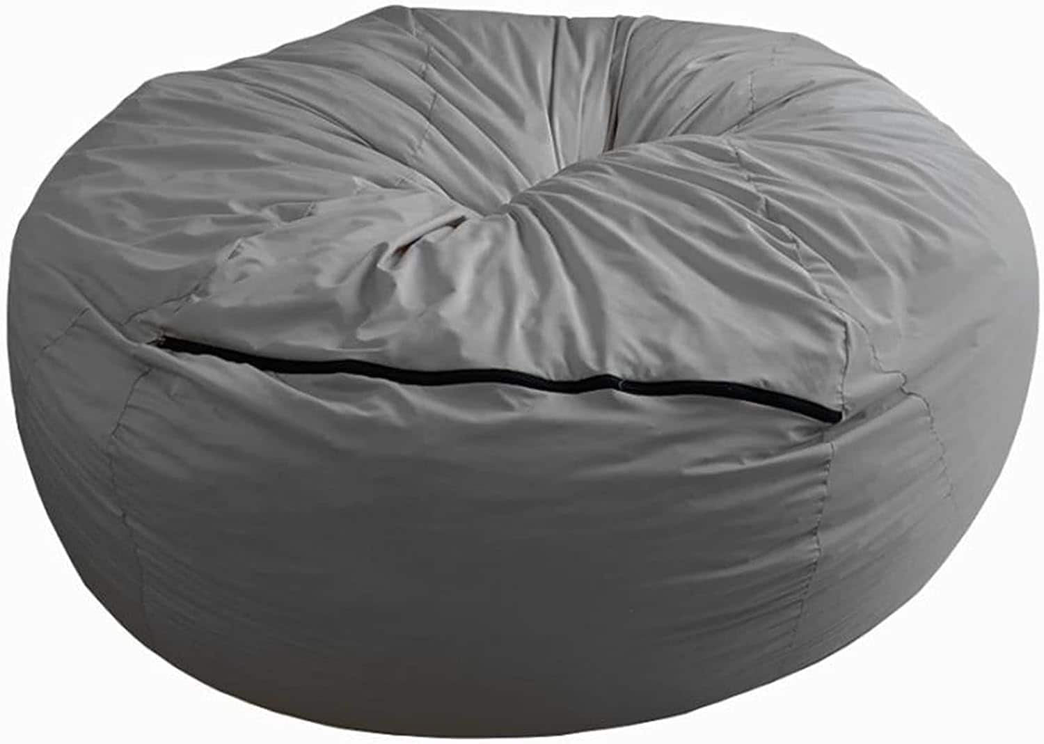 JETRANSPORT - Bean Bag Big Huge Giant Chair For Adults (no Filler) Comfy Fluffy Round Beanbag Lazy Sofa Cover- Machine - Default