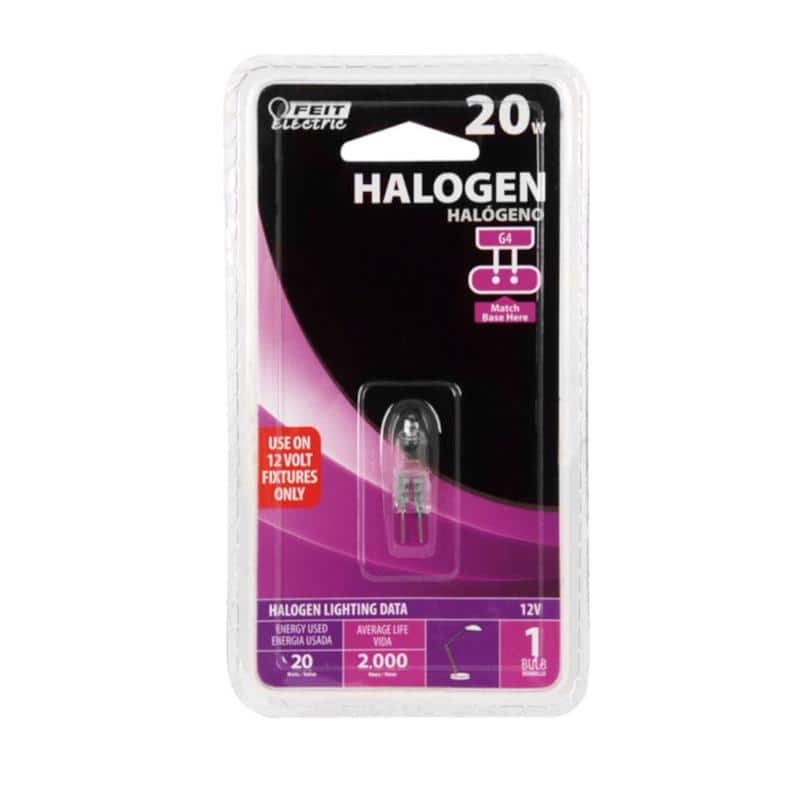 FEIT ELECTRIC - 20 W T3 Halogen Bulb 250 lm Soft White 1 pk price history on PriceWatchPro