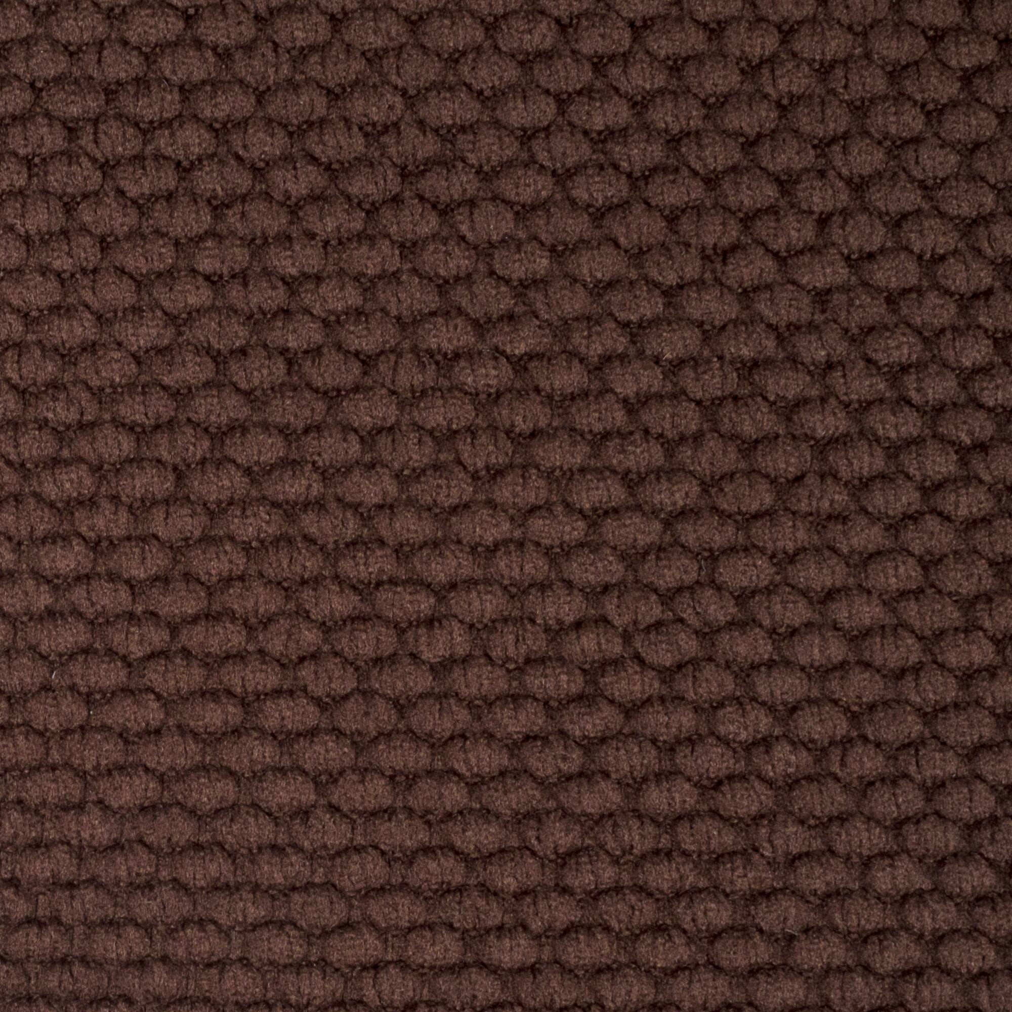Alt View 2. Sweet Home Collection - Honeycomb Memory Foam Non-Slip 16" x 16" Chair Cushion Pad with Ties, 12-Pack - Chocolate.