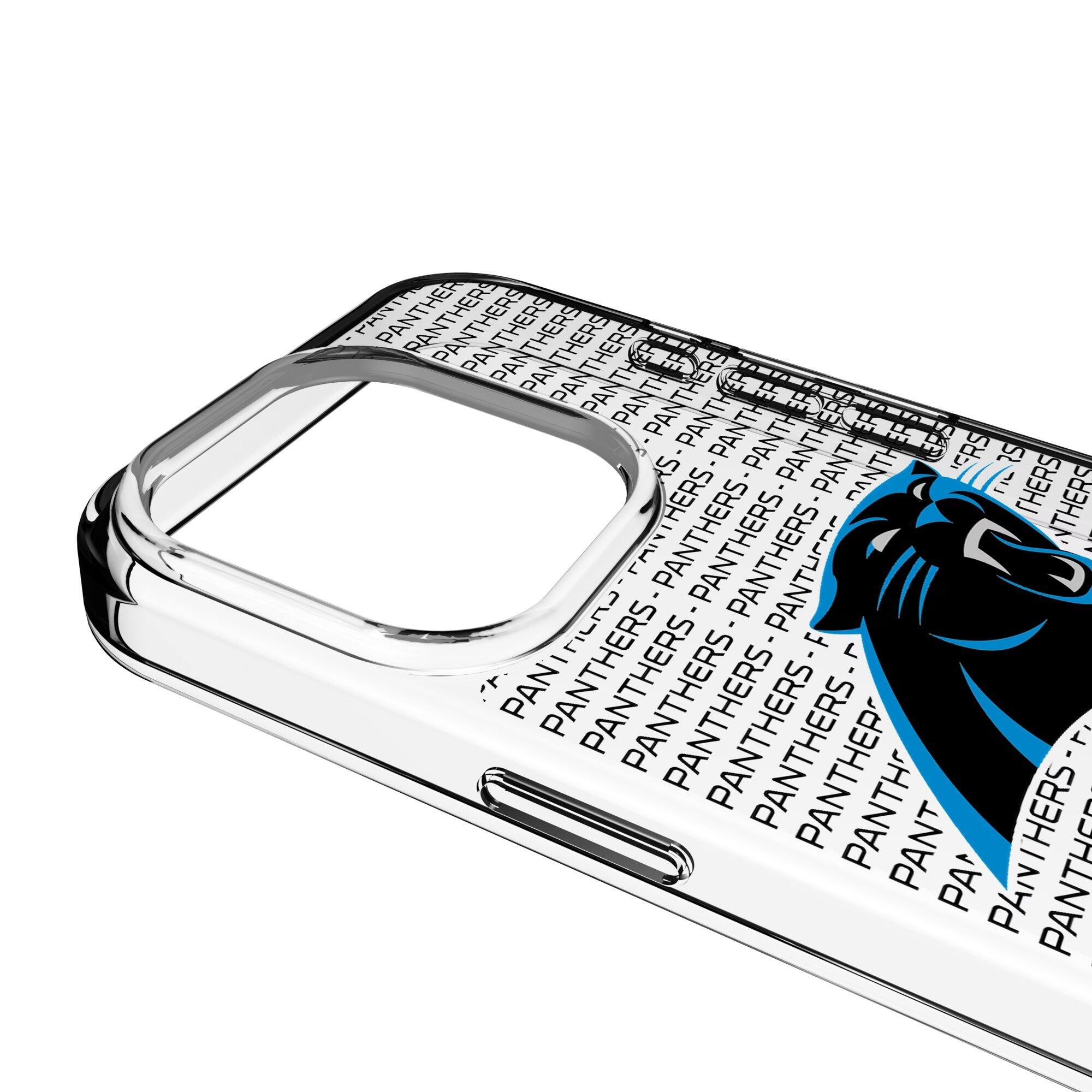 Keyscaper NFL Carolina Panthers iPhone Clear Text Backdrop Design Case ...