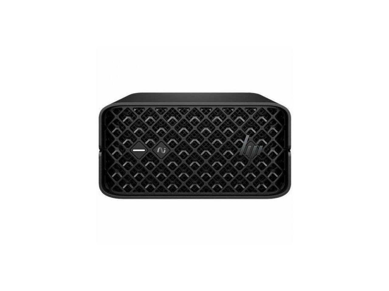 Alt View 2. HP - HP Z2 Mini G1a - AMD Ryzen AI 385 - 32GB - 1TB SSD - AMD Radeon 8050S - Windows 11 Pro - Black.