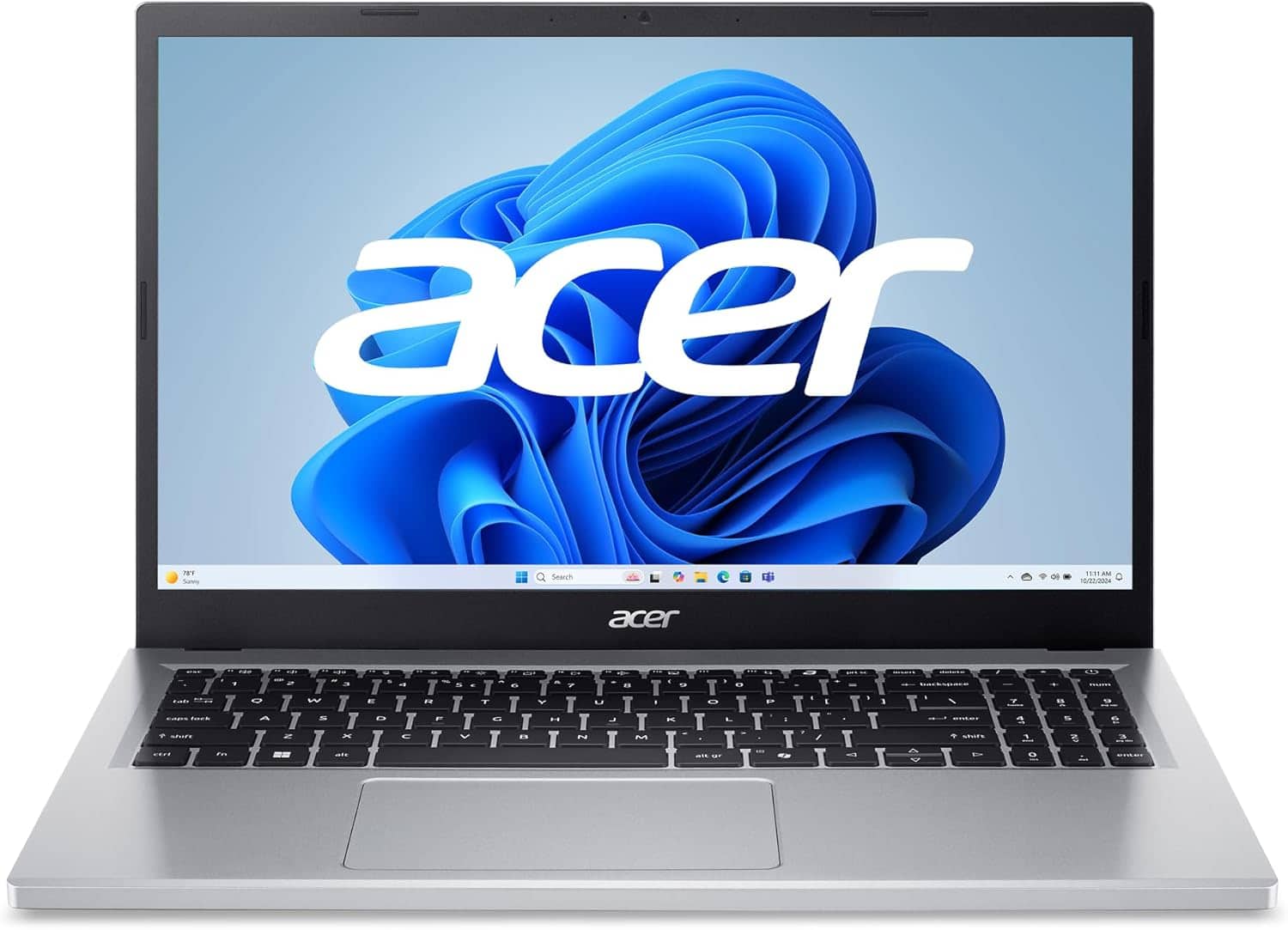 Acer - ASPIRE G 15 Laptop 15.6 FHD IPS INTEL Core 3 N355 8GB DDR5 128GB Win11H S PURE - Silver