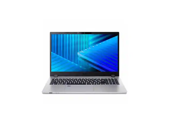 Front. Acer - Acer TravelMate P2 15 TMP215-55-G2 15.6" Notebook - Intel Core Ultra 5 - 16 GB - 512 GB SSD - Silver - Silver.