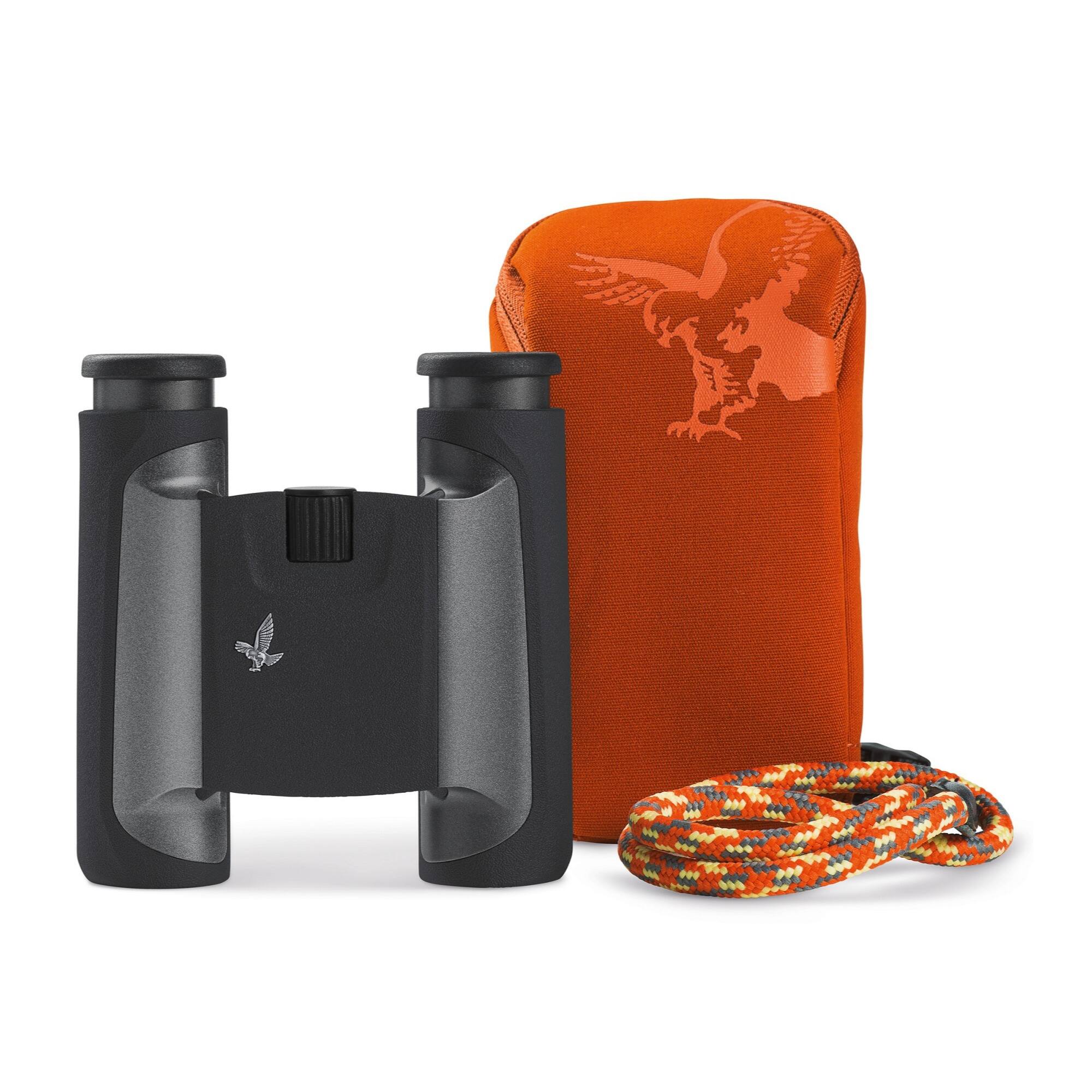 Left. Swarovski - Swarovski 10x25 CL Pocket Binoculars (Anthracite, Mountain Field Bag).