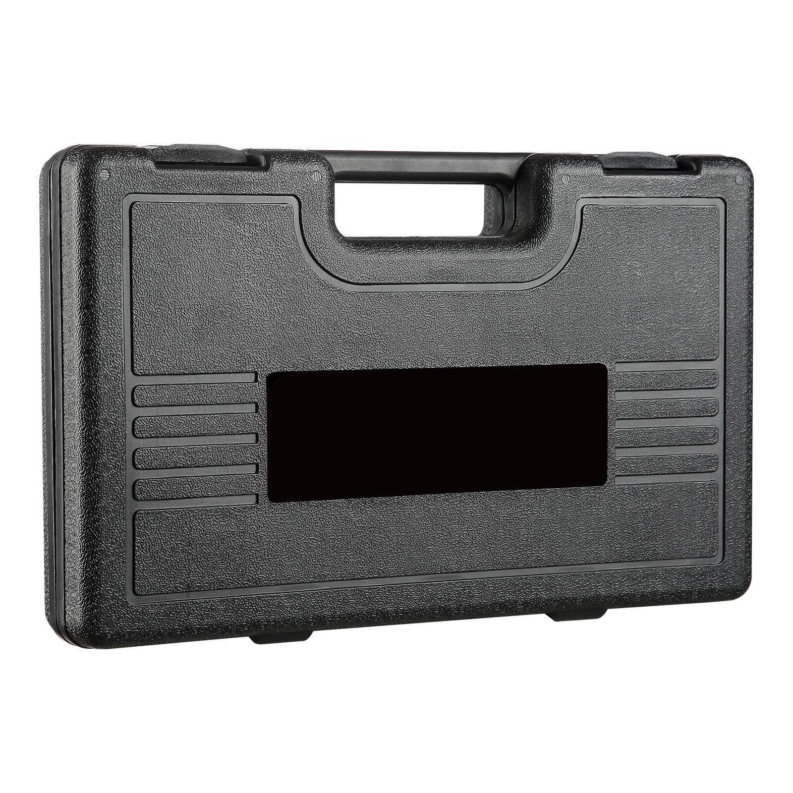 Alt View 2. LOVMOR - 1 2 Drive Deep Impact Socket Set 34 Piece Metric 6 Point Alloy Steel Automotive Repair Storage Case.