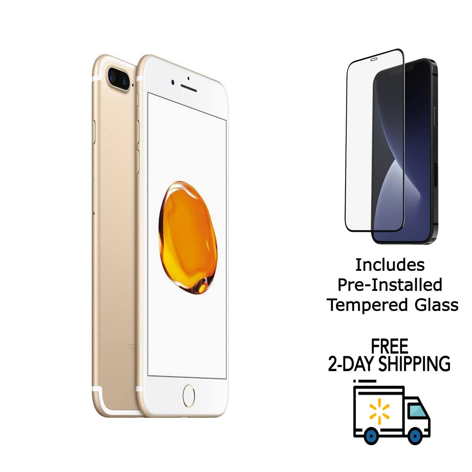 Includes Pre-Installed Tempered Glass  
FREE 2-DAY SHIPPING