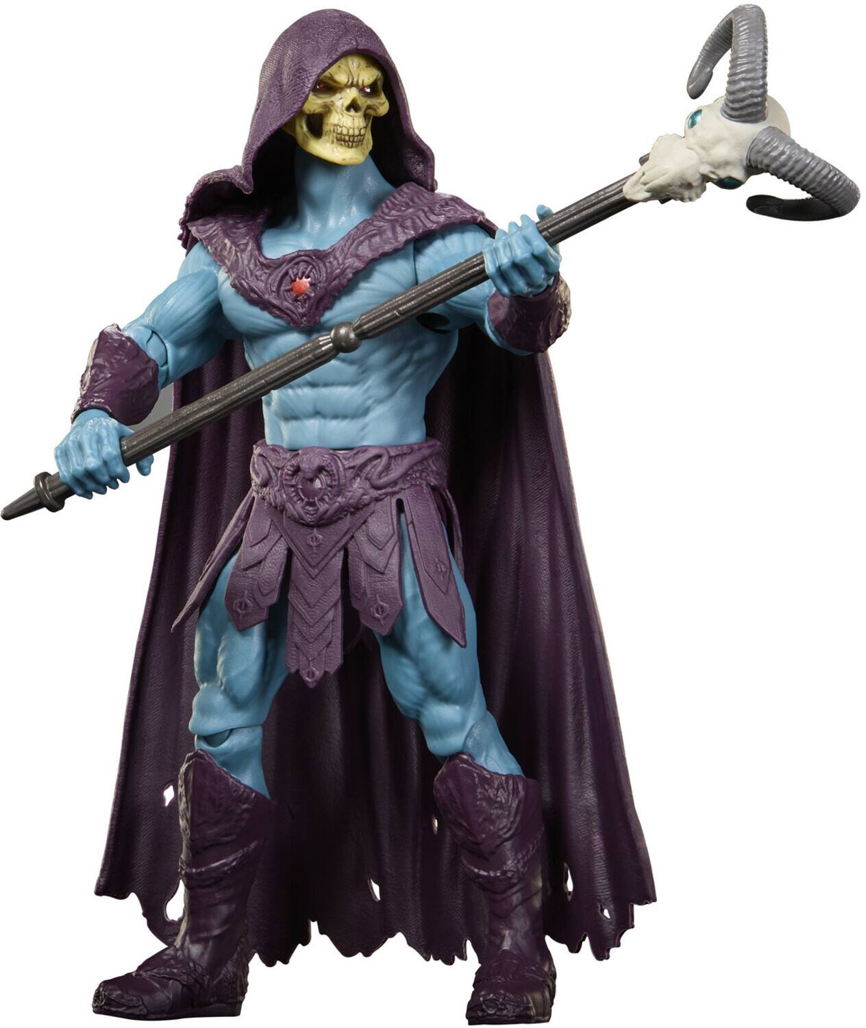 Alt View 3. Mattel - Masters of the Universe 2026 Movie Skeletor with Havoc Staff Action Figure (He-Man, MOTU)   - COLLECTIBLES - Multicolor.