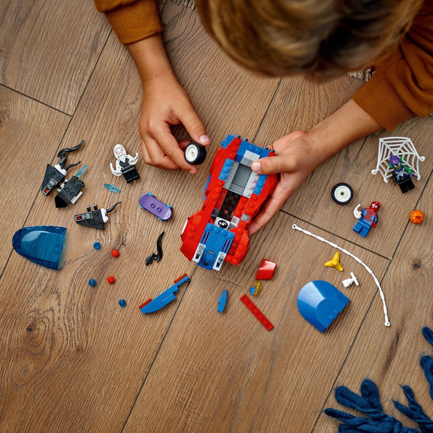 (未使用) 1 サイズ Cross Waist Wide Straight Amazon.com: Lego 76279 Super Heroes Marvel Spiderman Racecar
