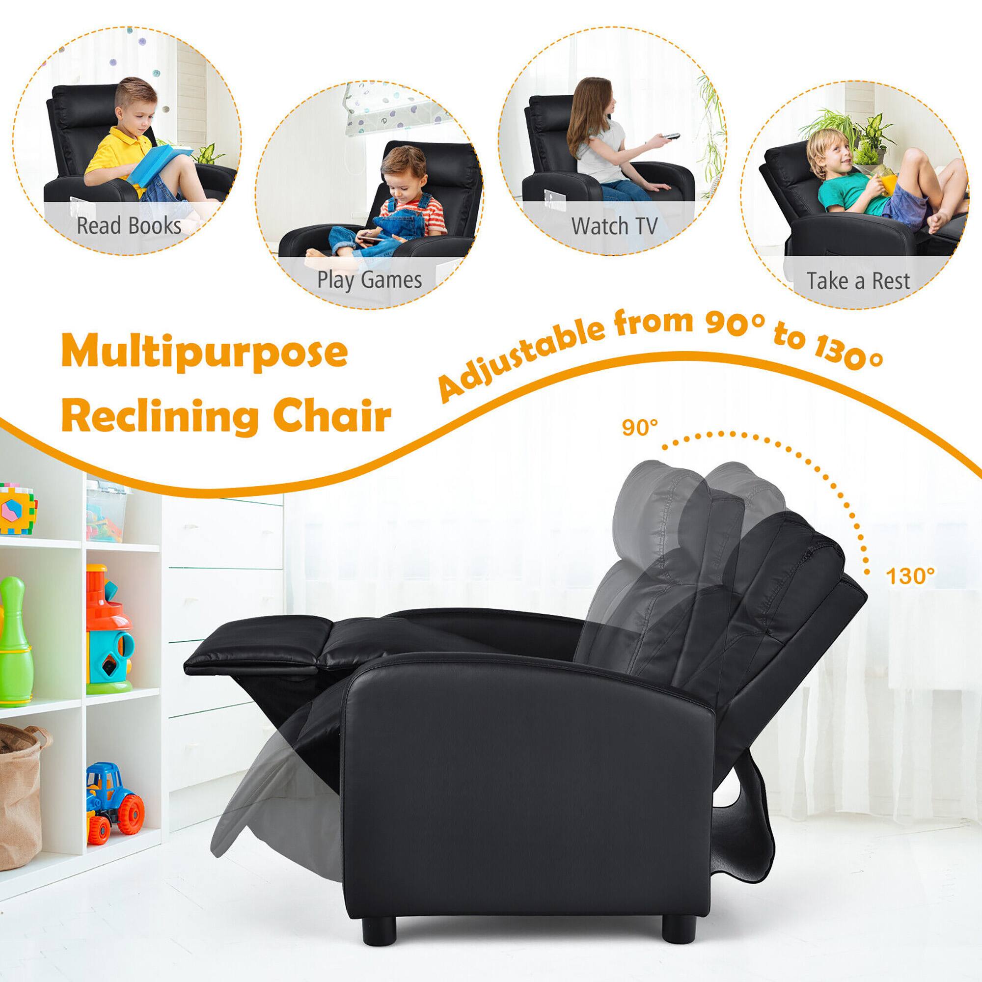 Multipurpose Reclining Chair

Adjustable from 90° to 130°

- Read Books
- Play Games
- Watch TV
- Take a Rest