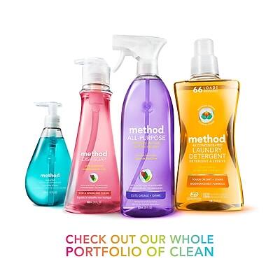 LOADS 66 method  
DISH SOAP  
ALL-PURPOSE  
LAUNDRY DETERGENT  
CONCENTRATED  
DÉTERGENT À LESSIVE  
CHECK OUT OUR WHOLE PORTFOLIO OF CLEAN