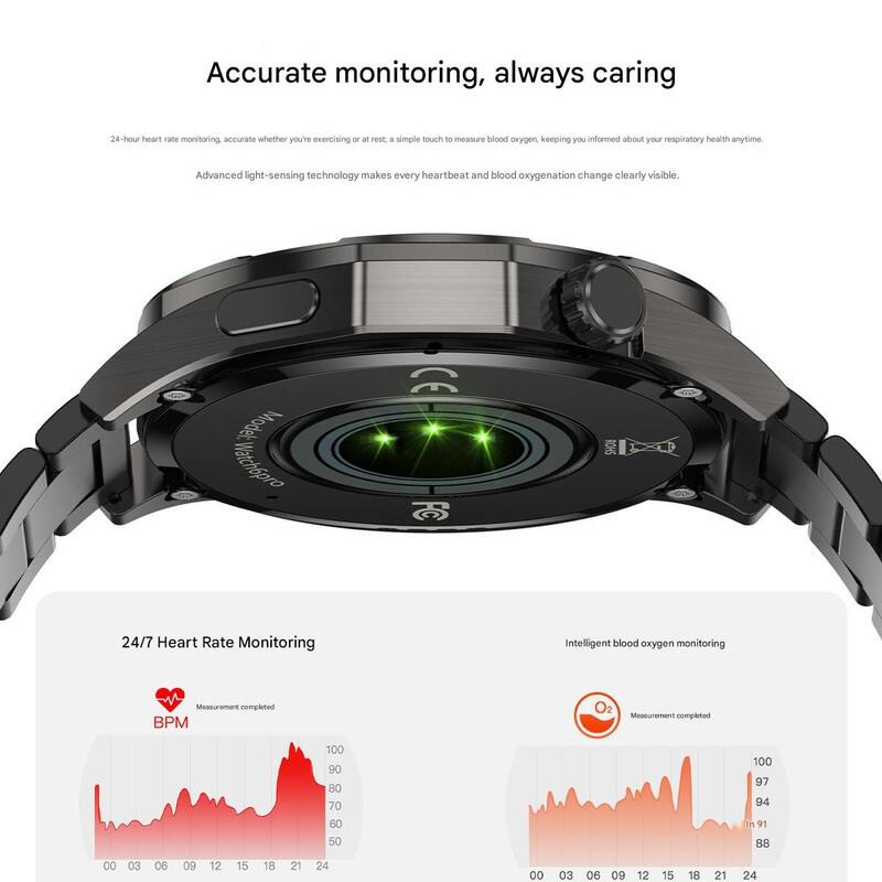 Accurate monitoring, always caring

24-hour heart rate monitoring, accurate whether you're exercising or at rest. A simple touch to measure blood oxygen, keeping you informed about your respiratory health anytime.

Advanced light-sensing technology makes every heartbeat and blood oxygenation change clearly visible.

Model: Metchpro ROHS

24/7 Heart Rate Monitoring

Intelligent blood oxygen monitoring

Measurement completed

BPM

Measurement completed

O2

00 03 06 09 12 15 18 21 24

00 03 06 09 12 15 18 21 24