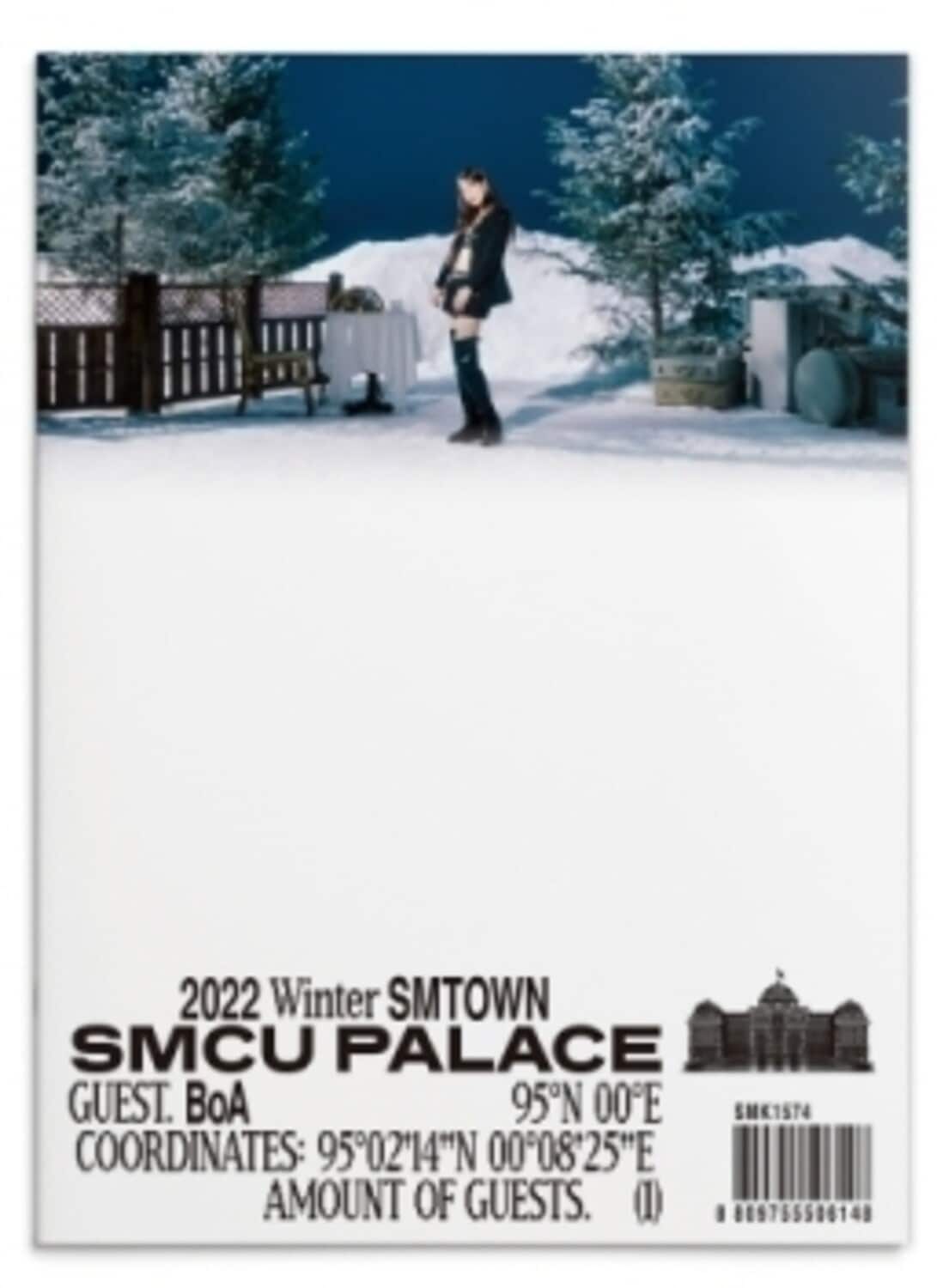 BoA 2022 Winter SMTown : SMCU Palace Guest. Boa COMPACT DISCS [CD