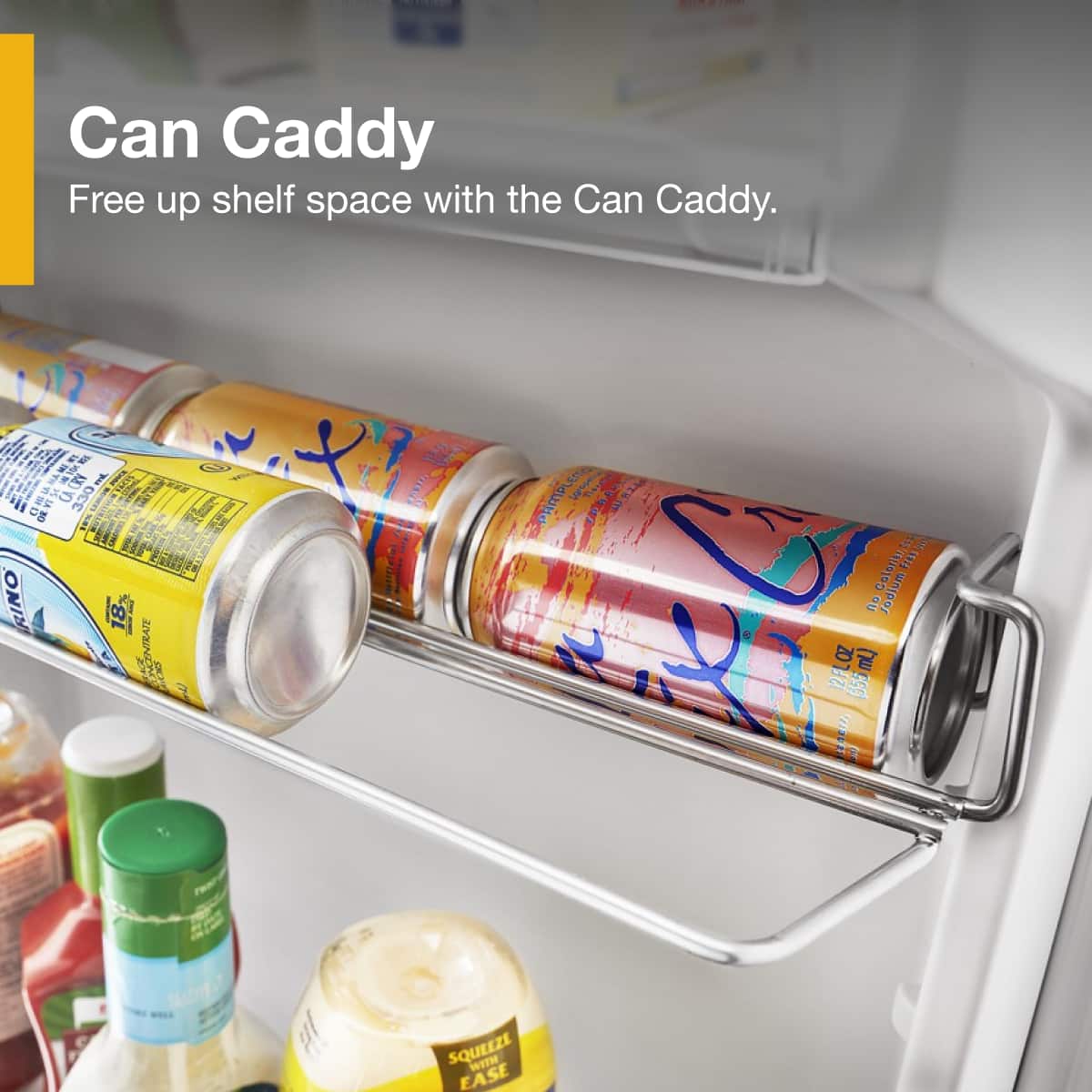 Can Caddy
Free up shelf space with the Can Caddy.