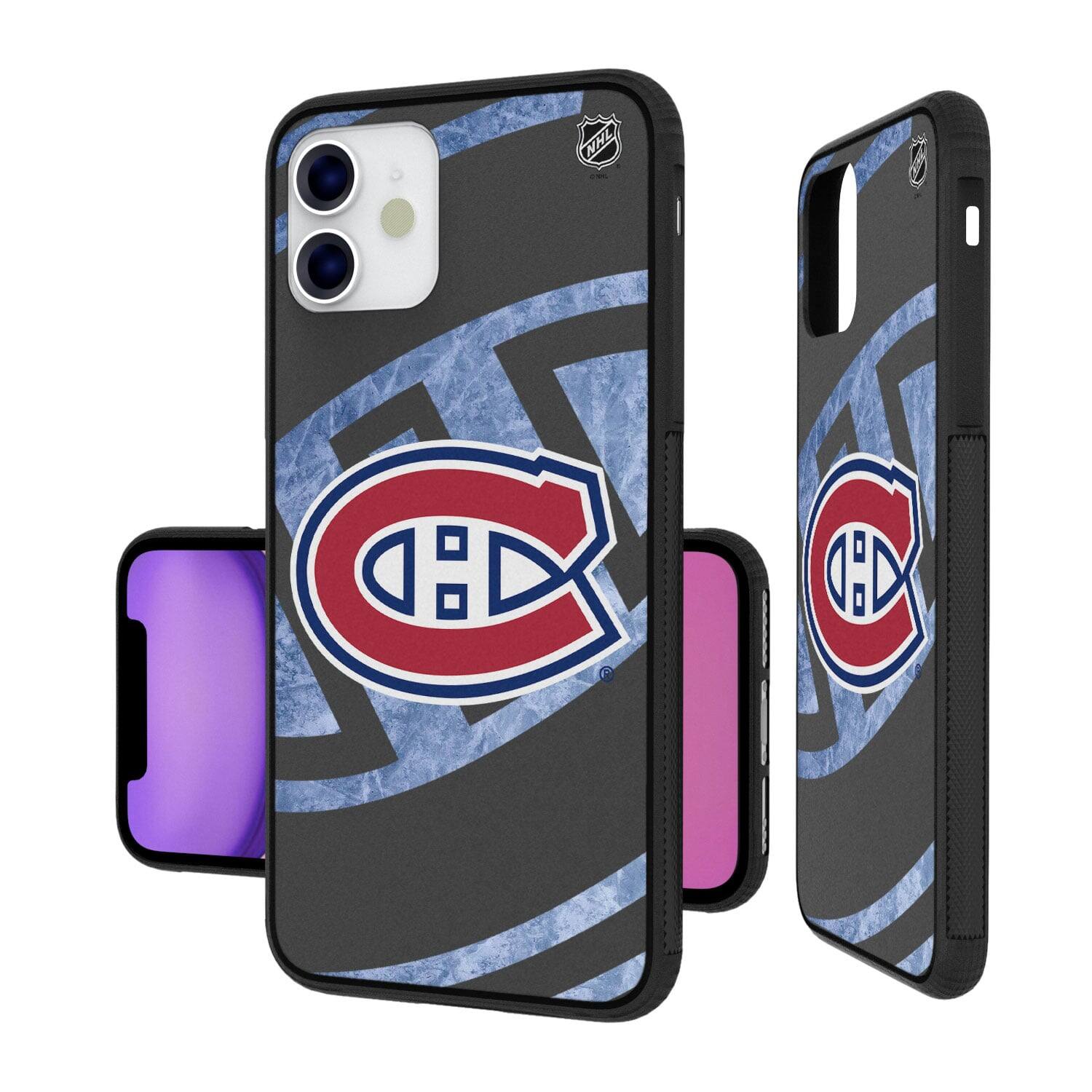 Alt View 1. Keyscaper - Montreal Canadiens Bump Case with 8.2ft Drop Protection - 17 Air - Multicolor.