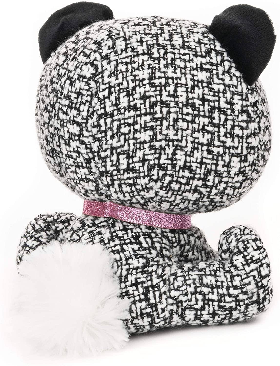 Alt View 1. Gund - P.Lushes Pets 6 Inch Fashion Plush | Khloe O Bearci - Black.