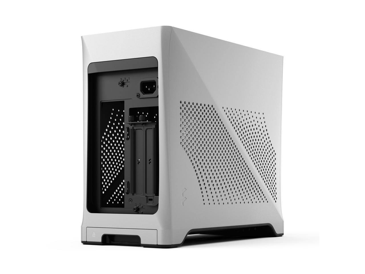 Fractal Design Era 2 Silver Anodized Aluminum/Steel Mini ITX
