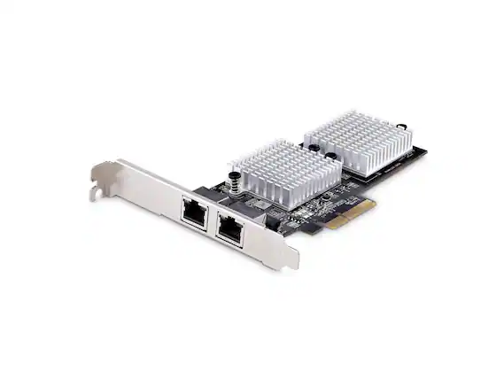 Front. StarTech.com - StarTech.com 2-Port 10Gbps PCIe NIC w/Jumbo Frame.