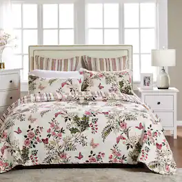 BreeBe - Butterflies Quilt Set- 2 Piece Twin/XL - Multi